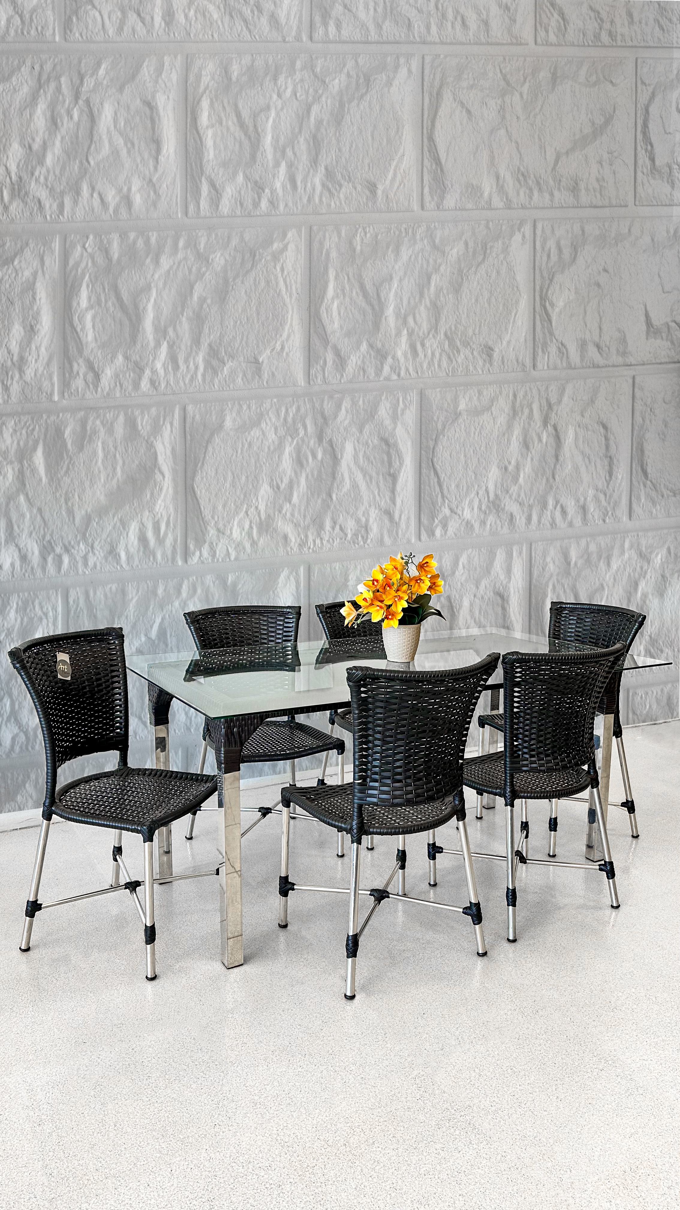 Conjunto Jantar Preto Elegante