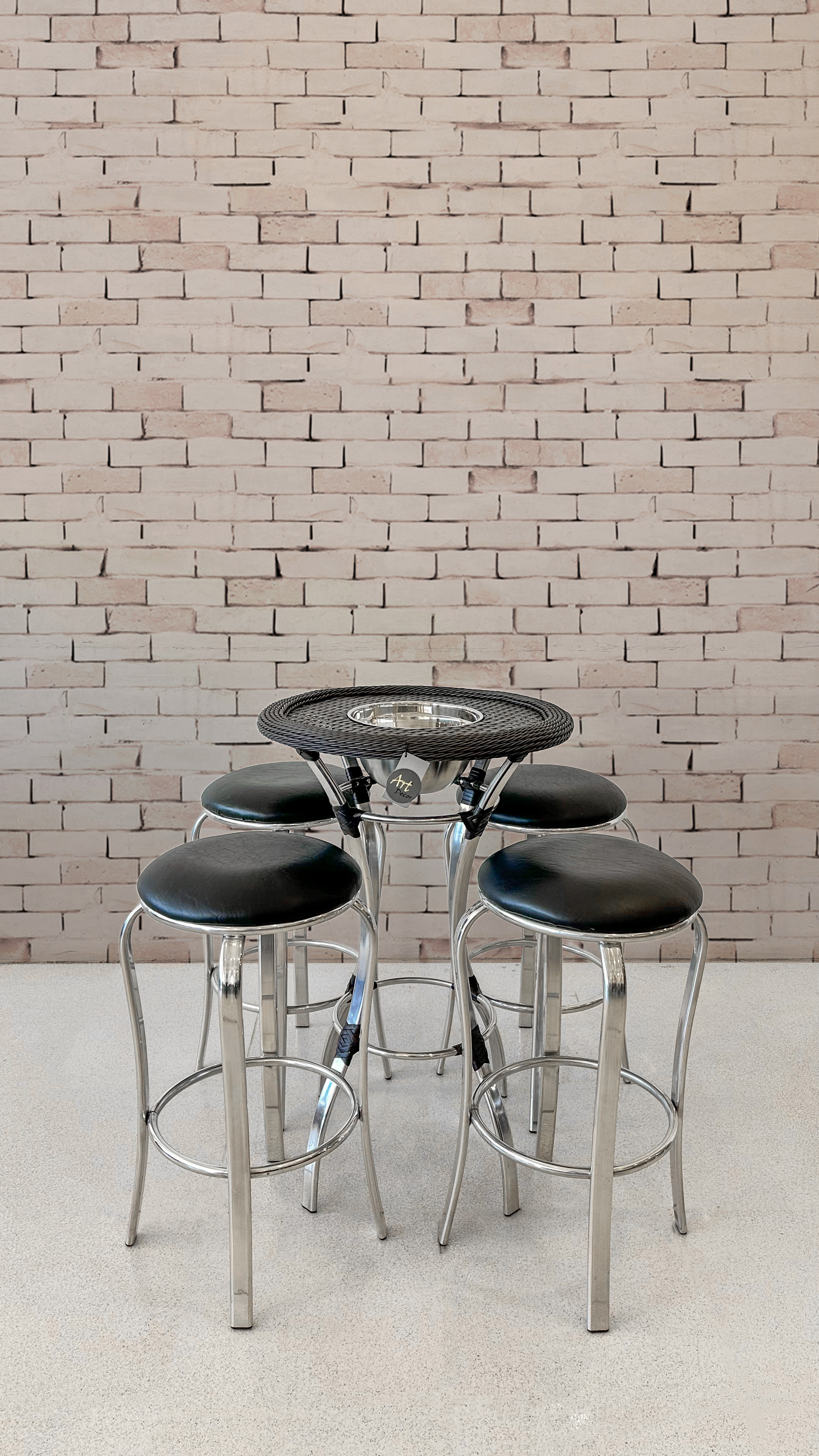 Conjunto Bar Cromado