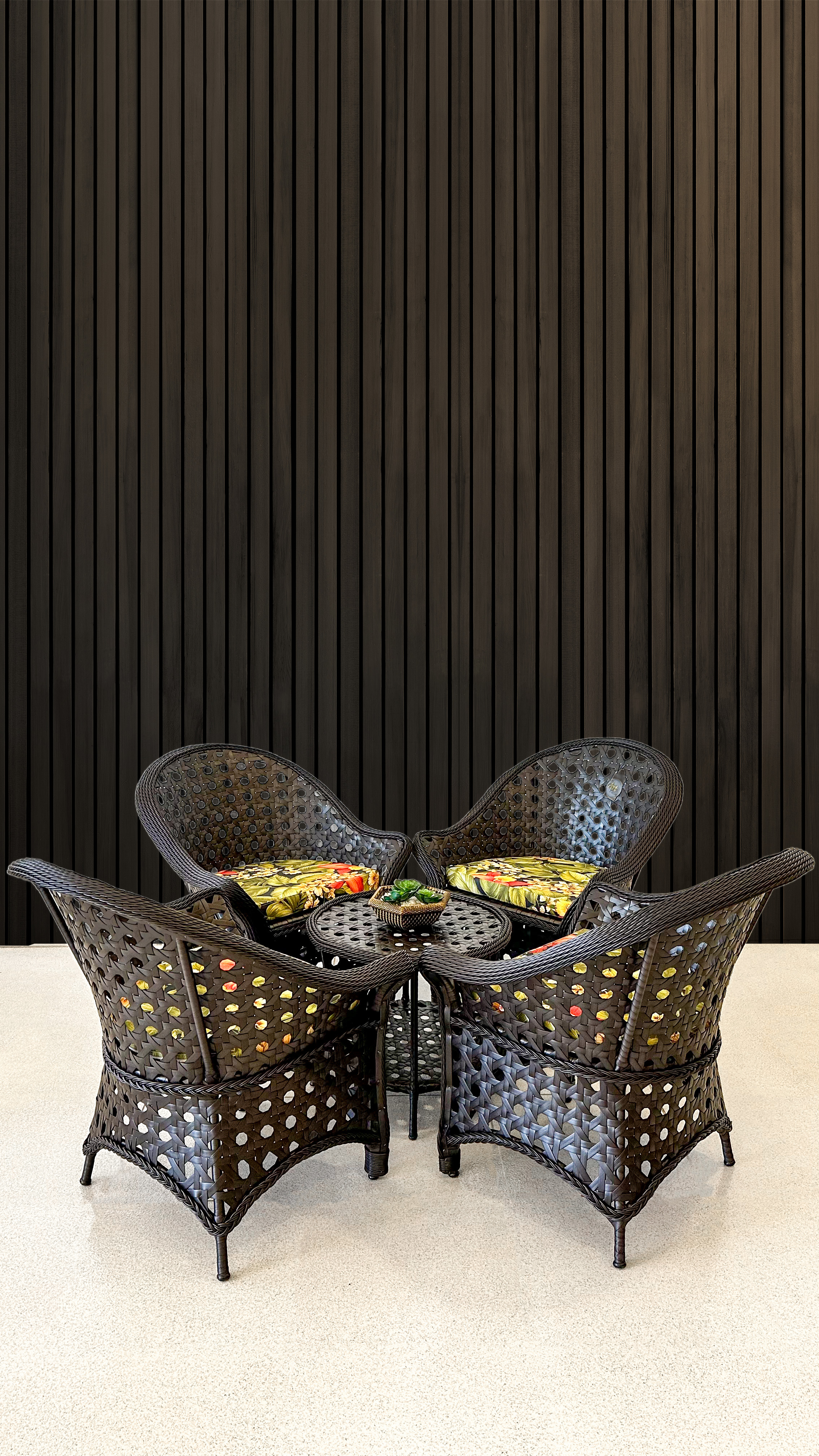 Conjunto Jantar Vime Floral